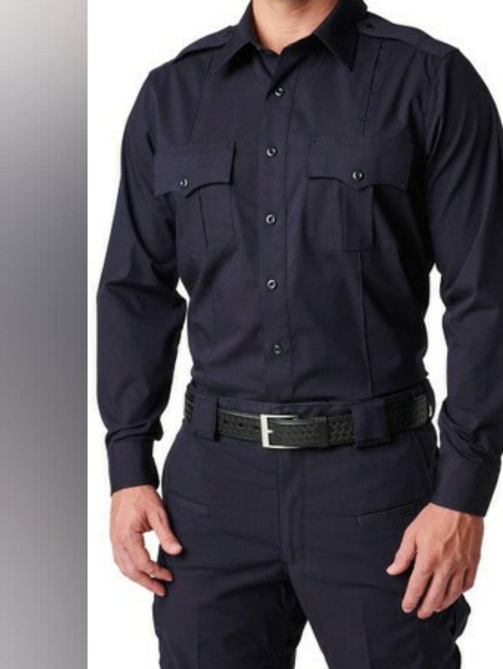 511 Tactical Shirt Stryke NYPD Ripstop Blue Teflon Size L NWT
